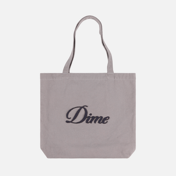 Cursive Chenille Tote Bag