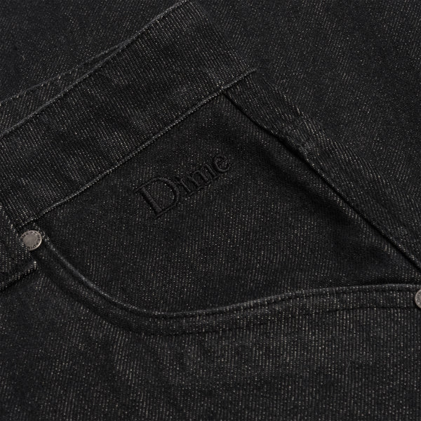 DIME baggy black denim - www.contractswithcoles.com