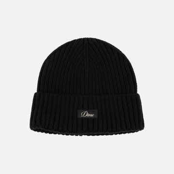 Cursive Rib Beanie