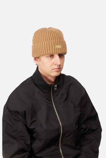 Cursive Rib Beanie