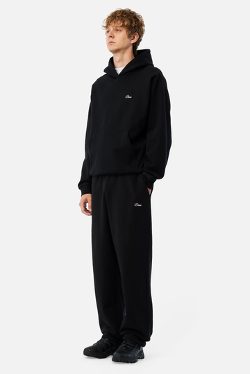 Cursive Small Logo Hoodie