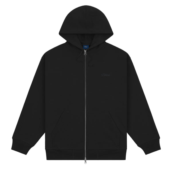 Cursive Zip-Hoodie – Dime