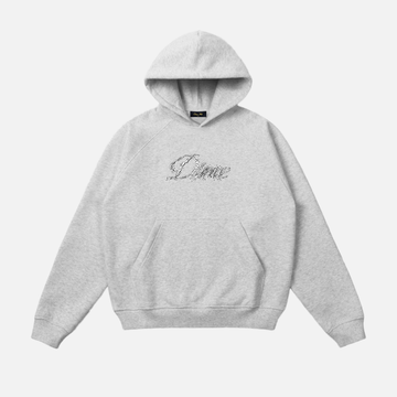 Cursive Smashed Hoodie
