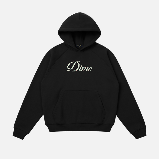 Cursive Paper Cut Hoodie – Dime