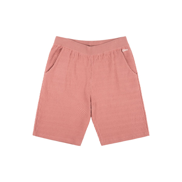 Wave Cable Knit Shorts