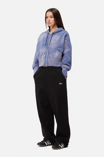Cropped Zip Hoodie