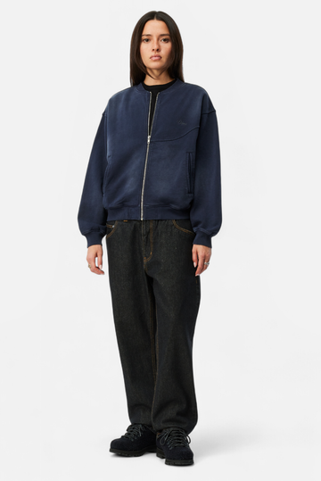 Faded Fleece Bomber