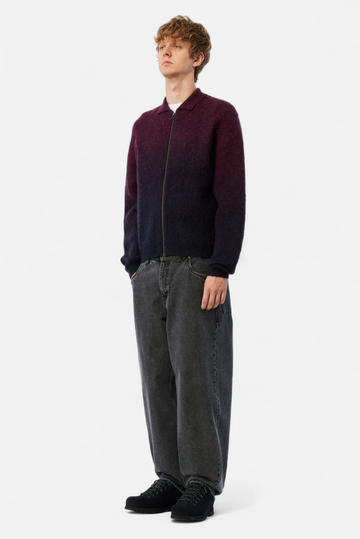 Mohair Double Zip Knit