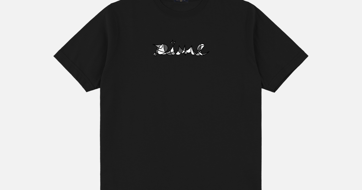 Dime SOUS-VETEMENTS Tシャツ ブラック M Retro T-Shirt – Dime