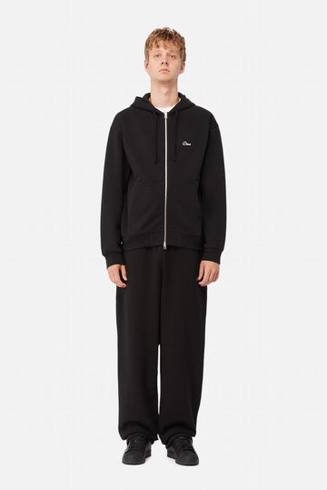Cursive Zip Hoodie