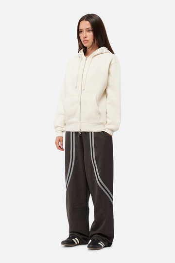 Cursive Zip Hoodie