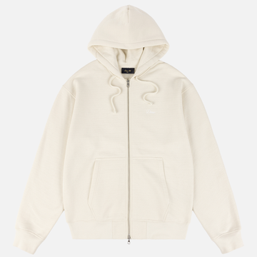 Cursive Zip Hoodie