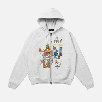 What the Medieval Zip Hoodie