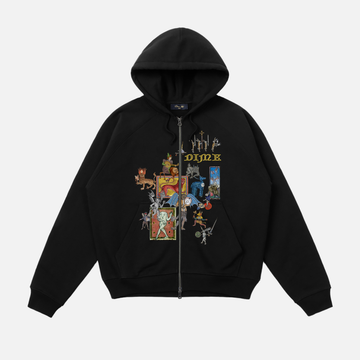 What the Medieval Zip Hoodie