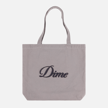 Cursive Chenille Tote Bag