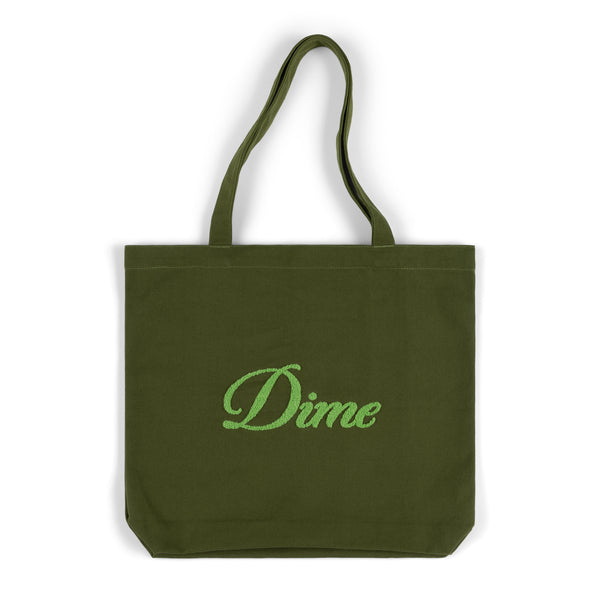 Sac Cursive Chenille Tote