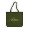 Sac Cursive Chenille Tote