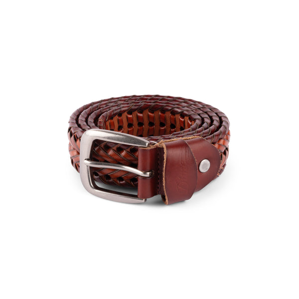 Braided Leather Belt