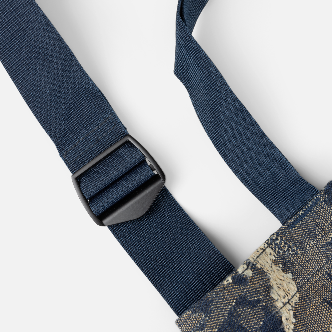 Distressed Messenger Bag