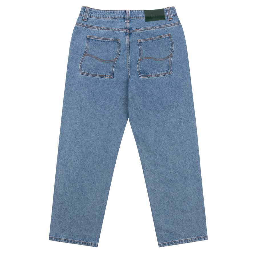 Classic Relaxed Denim Pants Blue washed | Dime