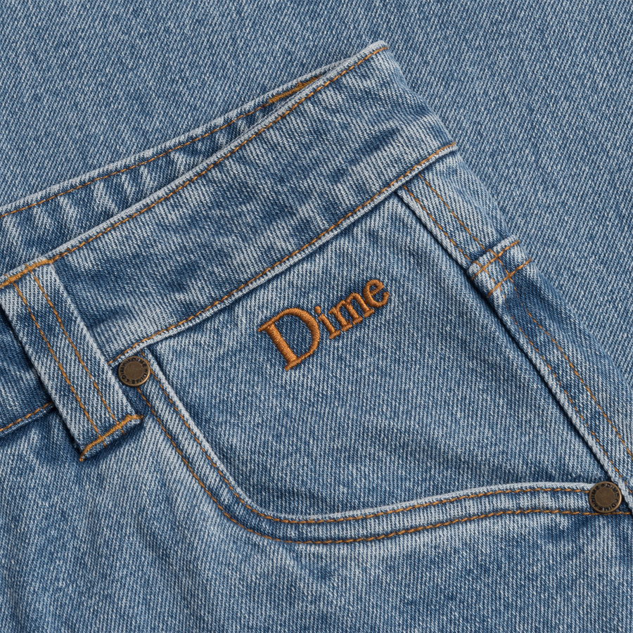 Classic Relaxed Denim Pants Blue washed | Dime