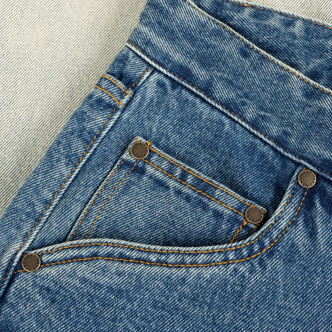 Pantalon Straight Denim