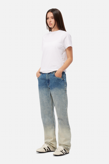 Straight Denim Pants