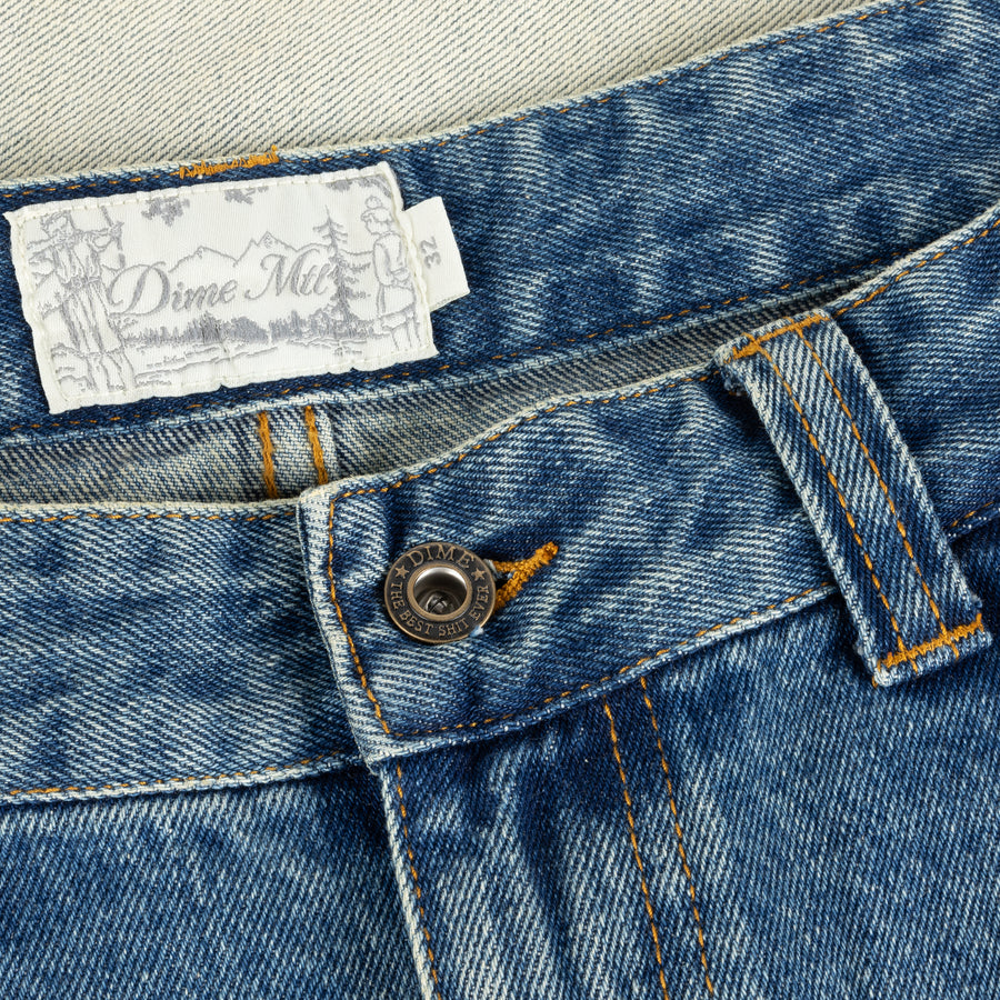 Pantalon Straight Denim