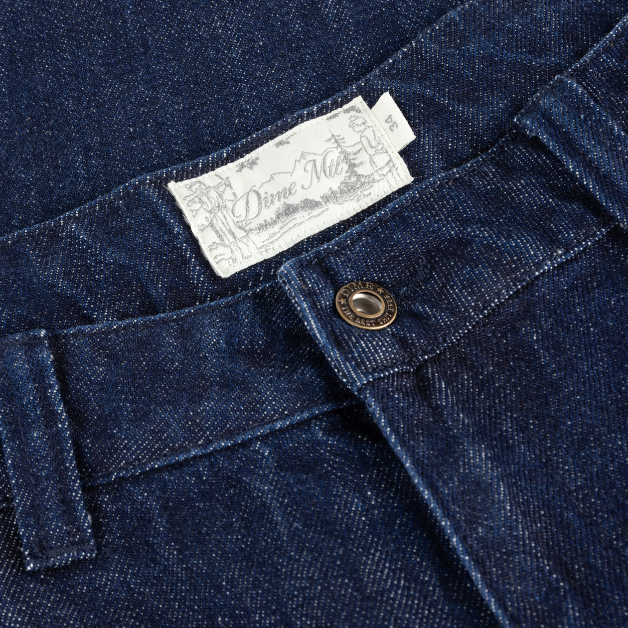 Baggy Denim Pants