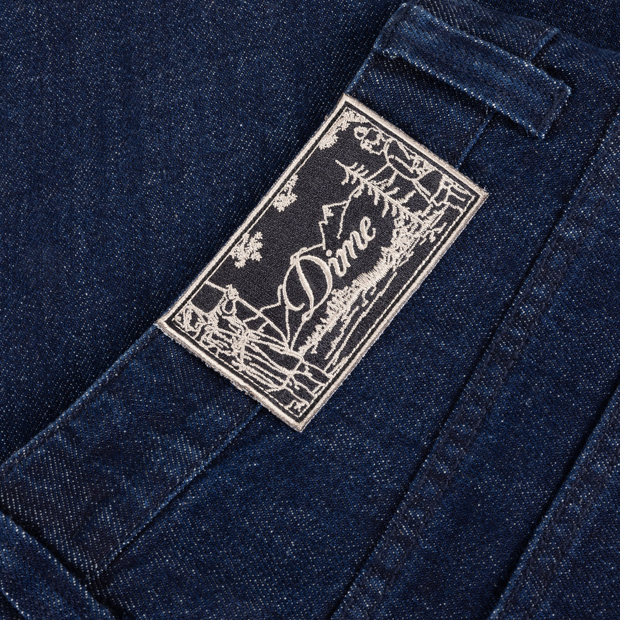 Baggy Denim Pants