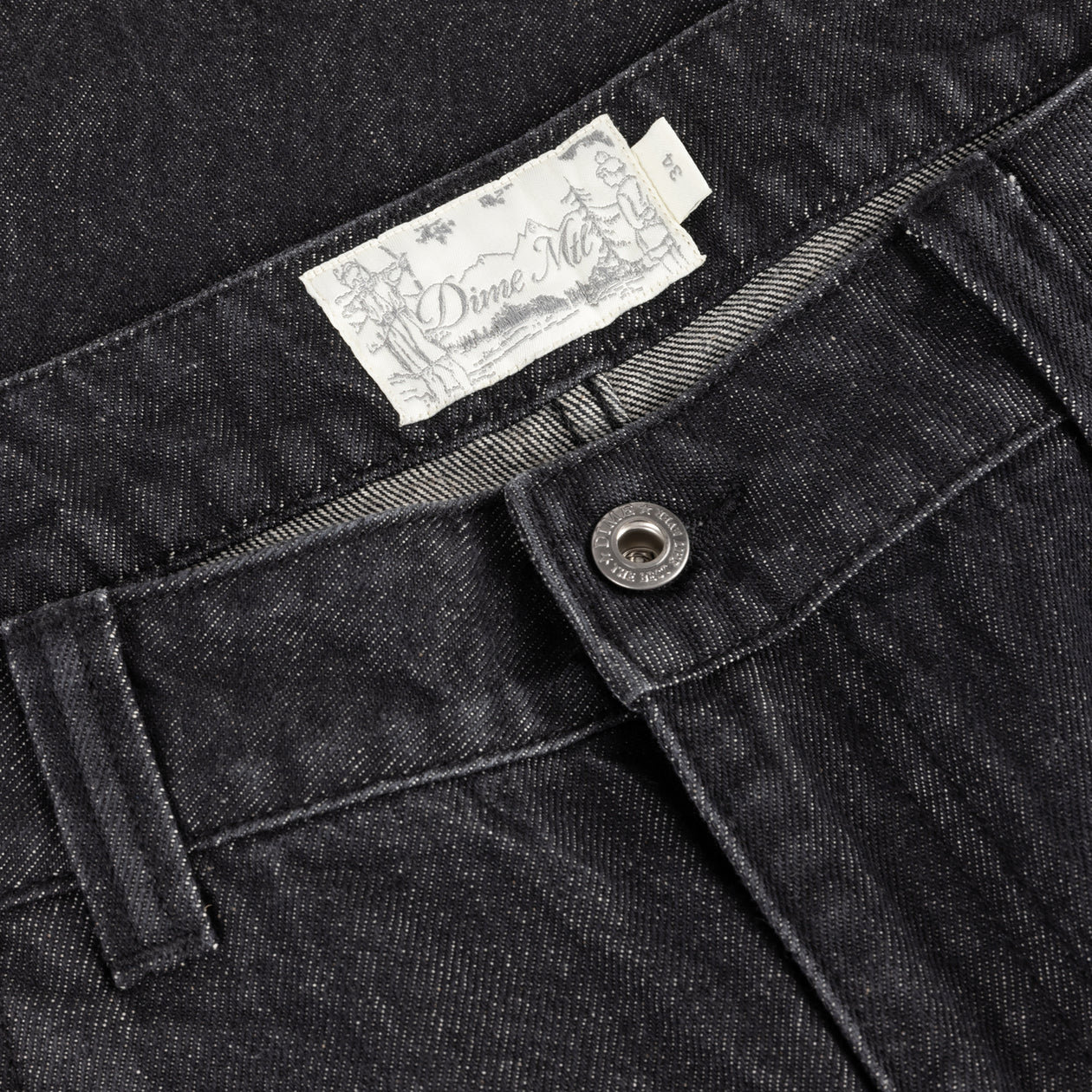 Relaxed Denim Pants