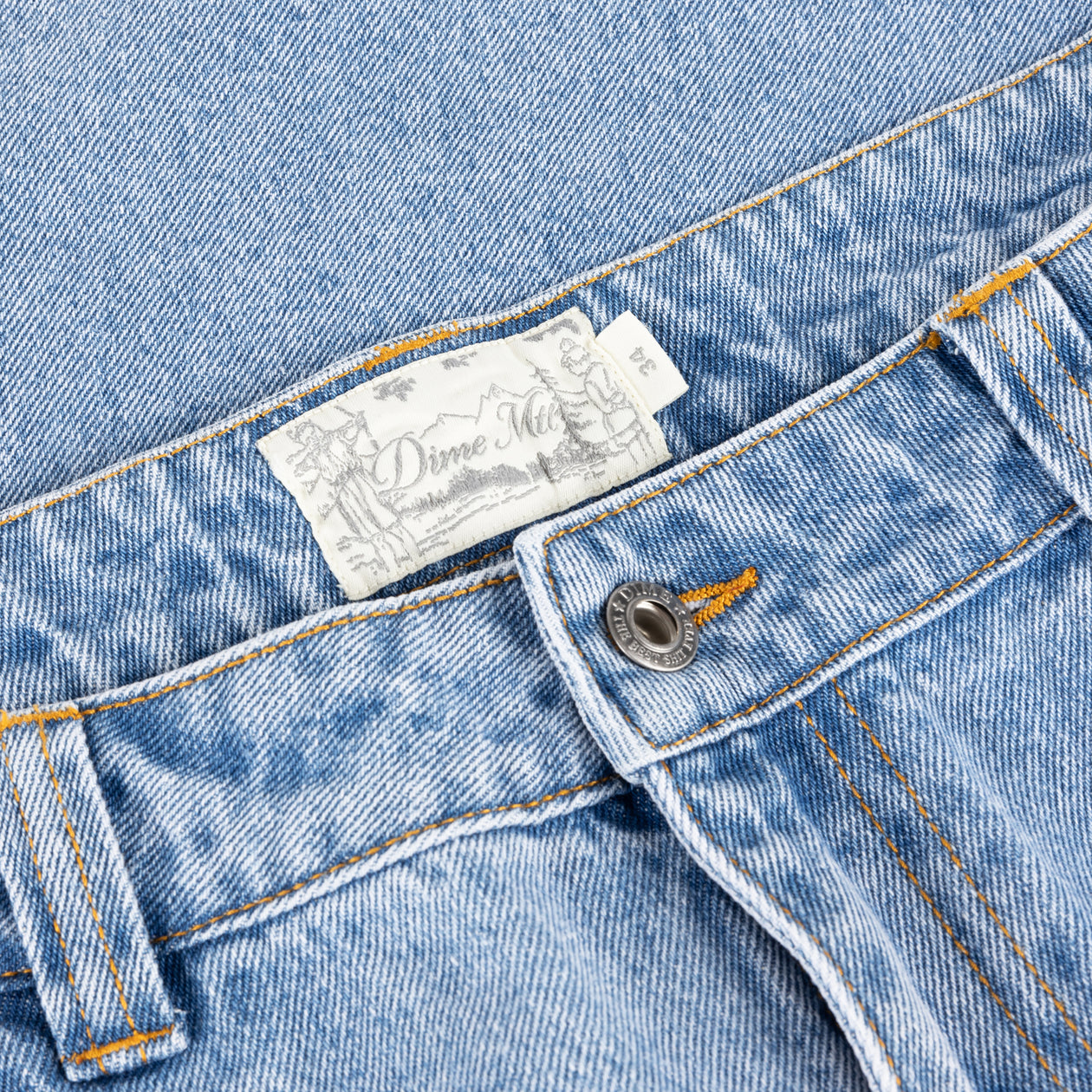 Relaxed Denim Pants