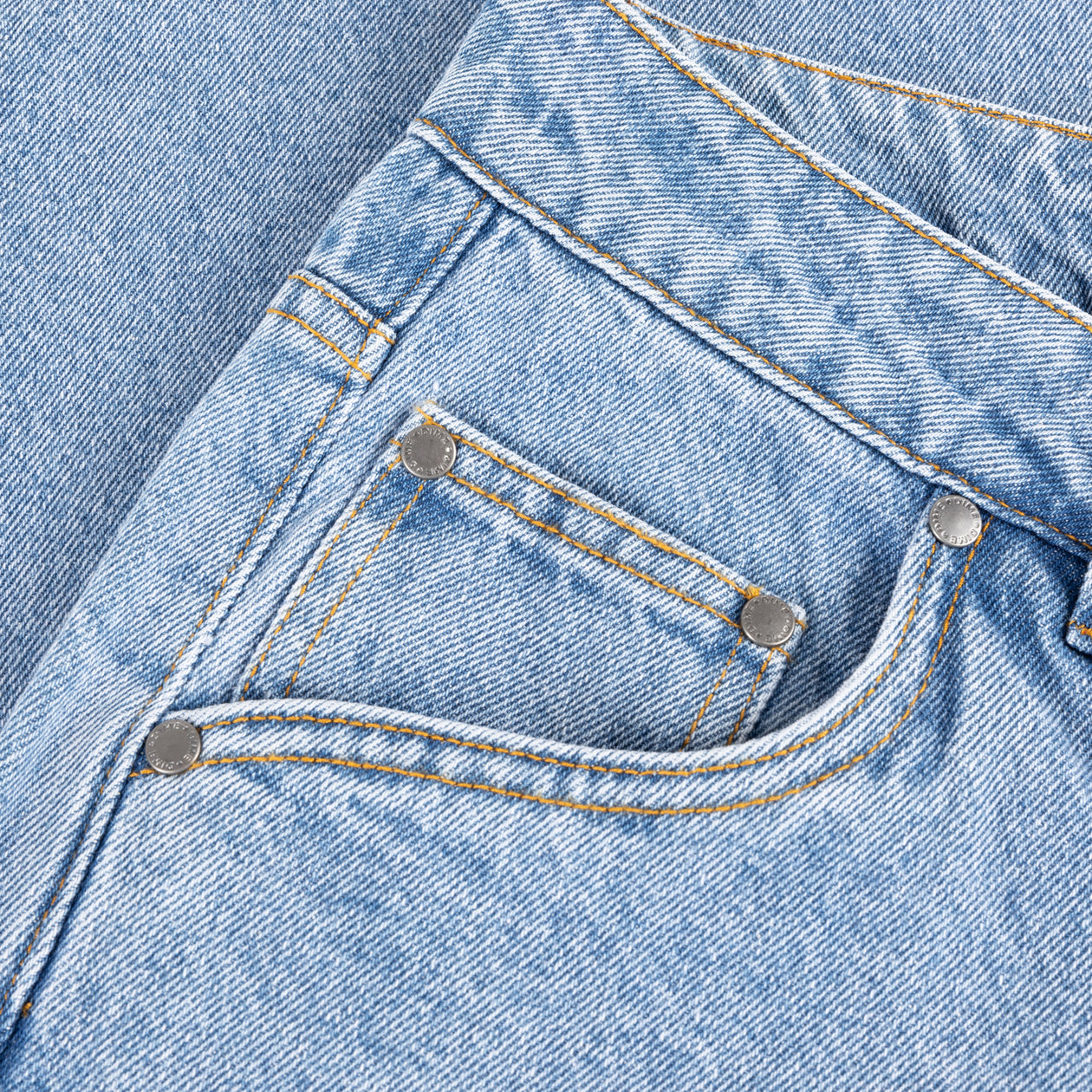 Relaxed Denim Pants