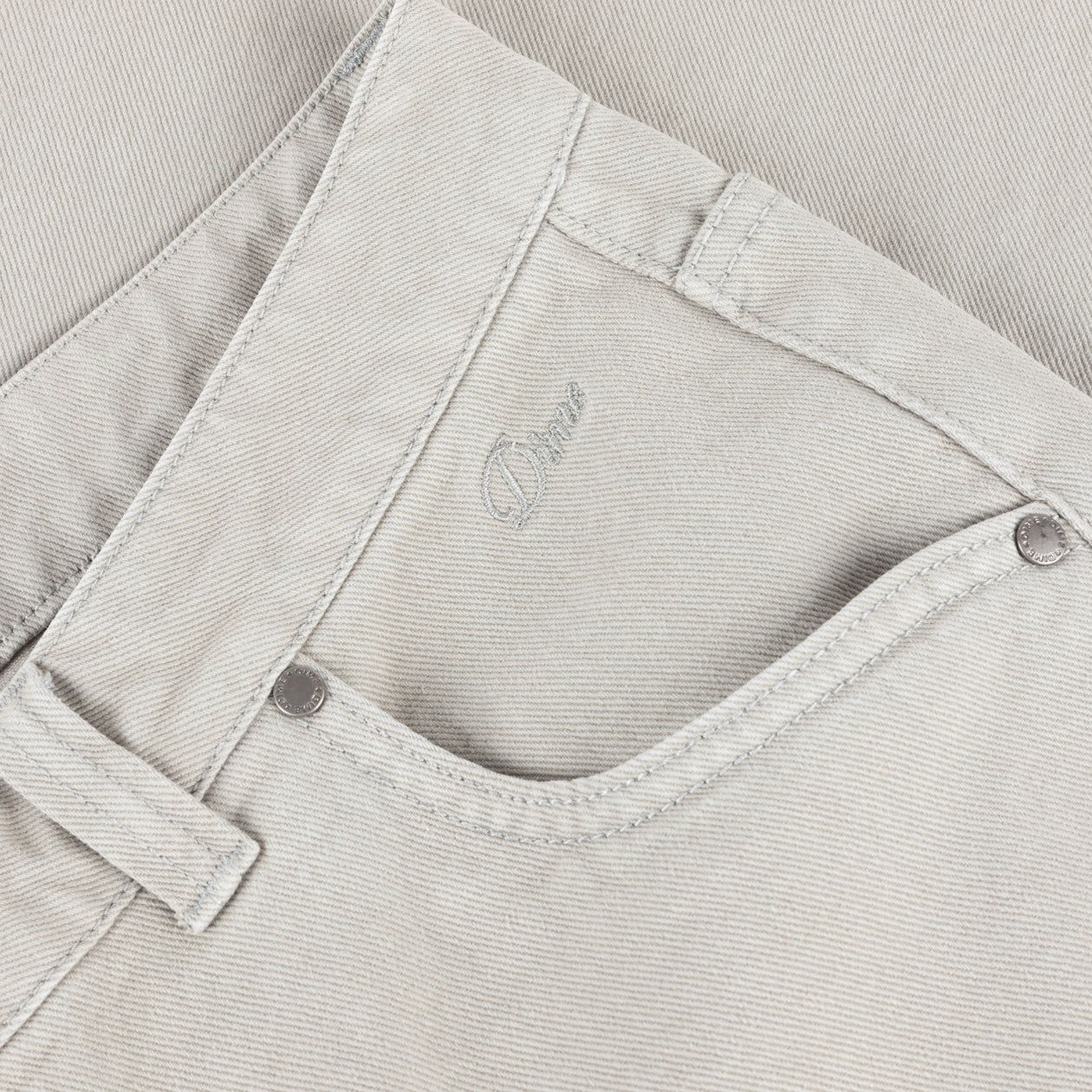 Relaxed Denim Pants