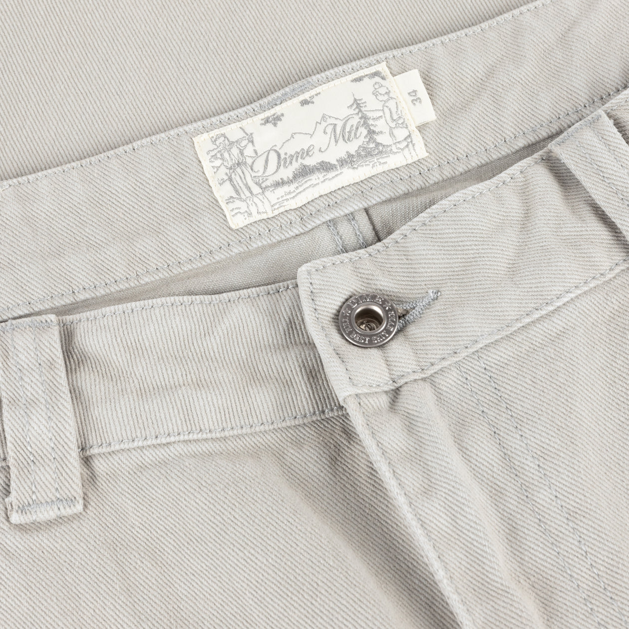 Relaxed Denim Pants