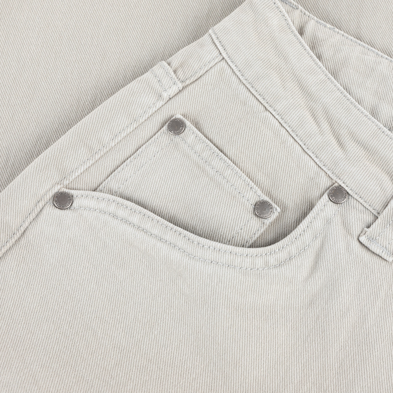 Relaxed Denim Pants