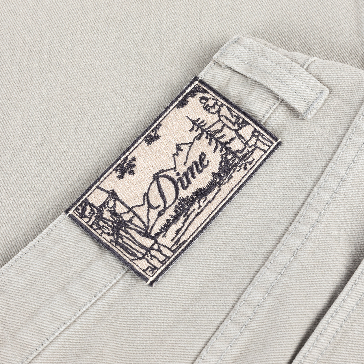 Relaxed Denim Pants