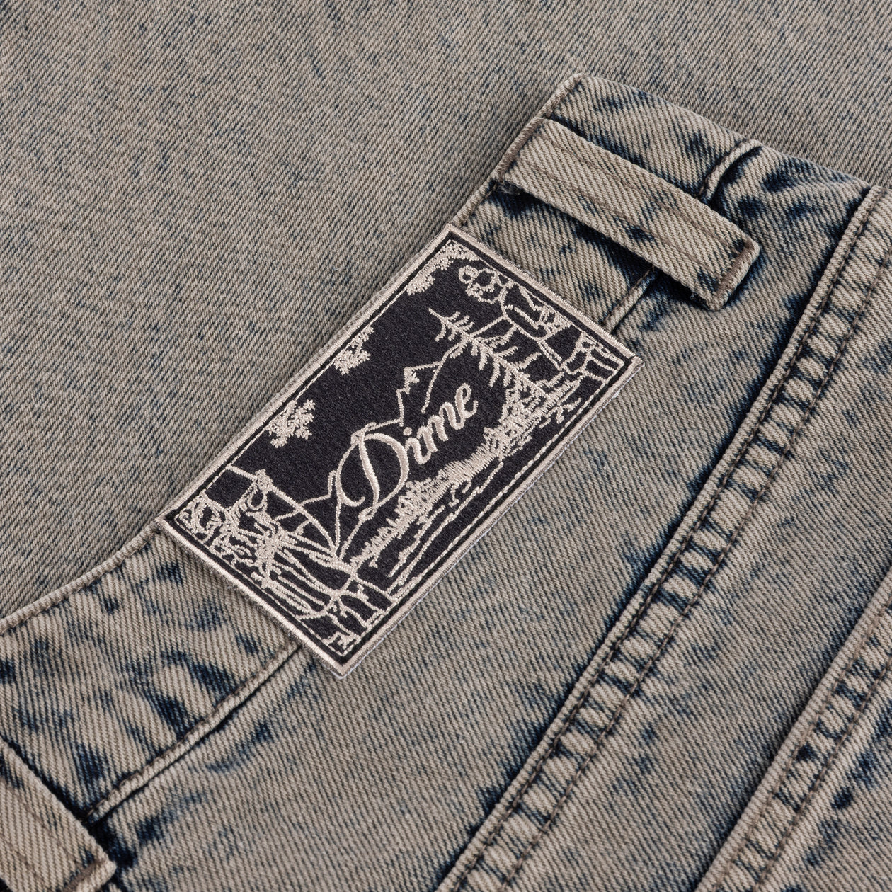 Baggy Denim Pants