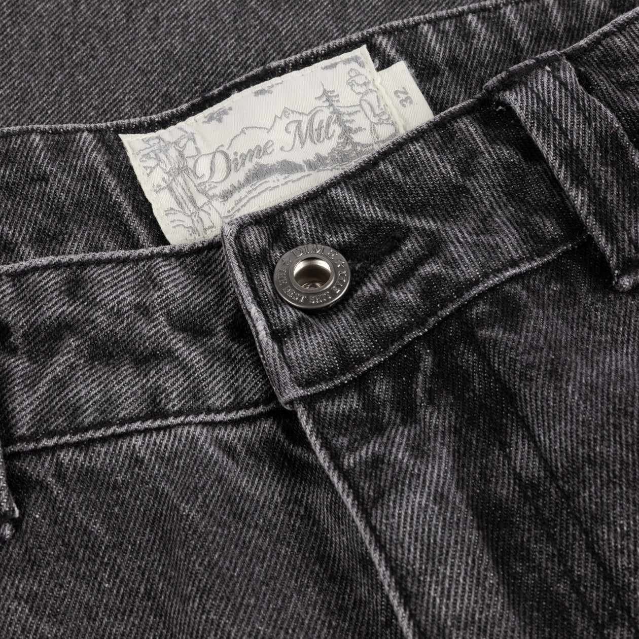 Relaxed Denim Pants