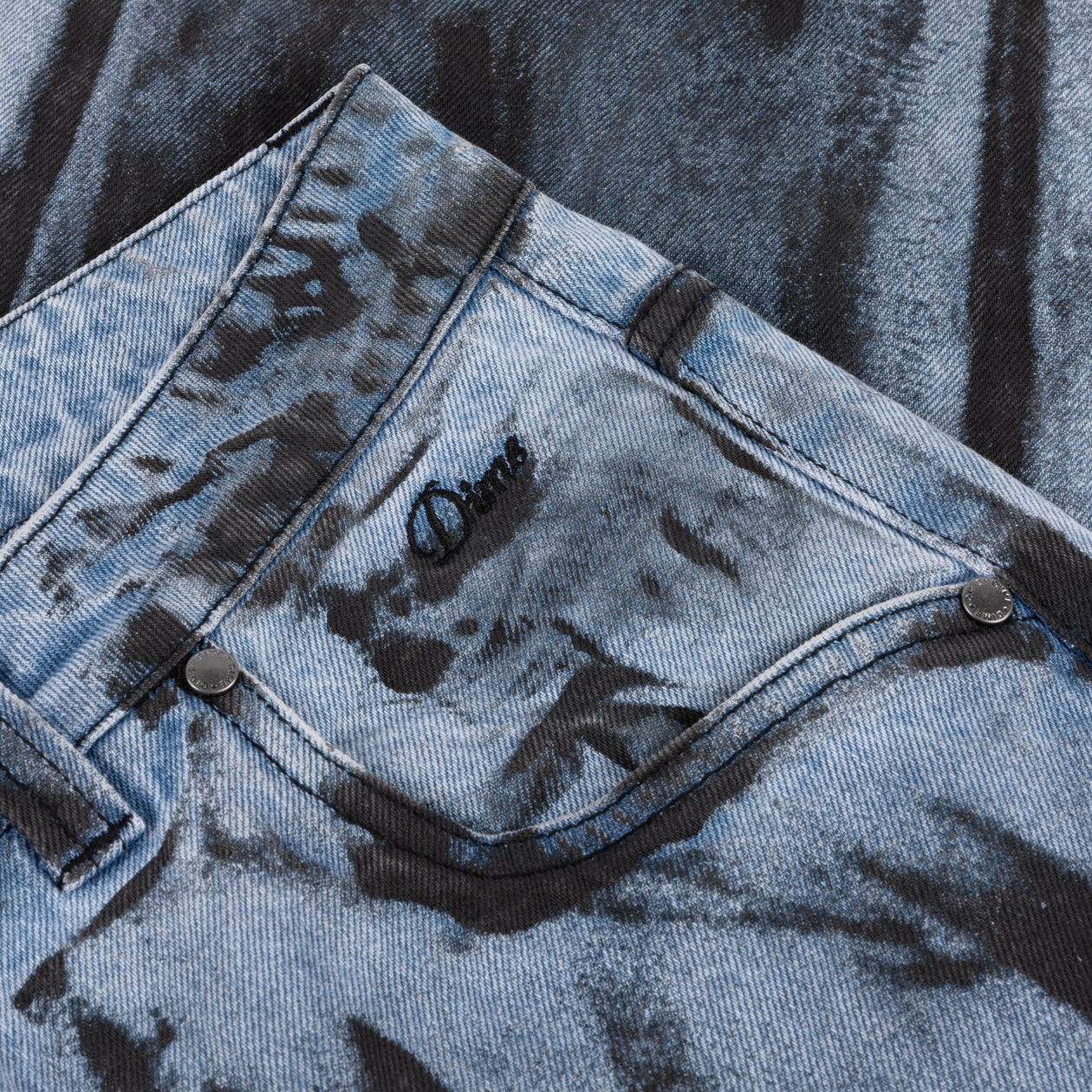 Relaxed Denim Pants