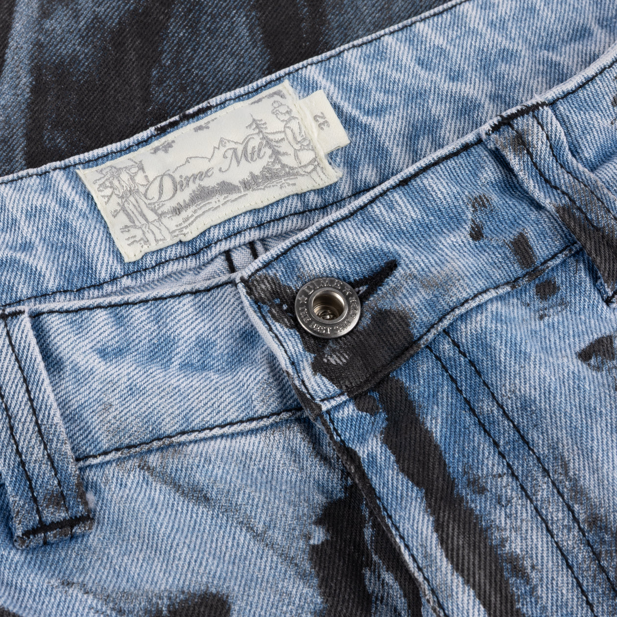 Relaxed Denim Pants