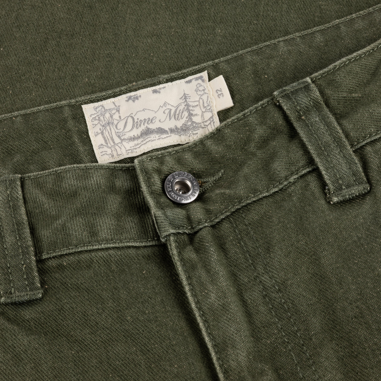 Relaxed Denim Pants