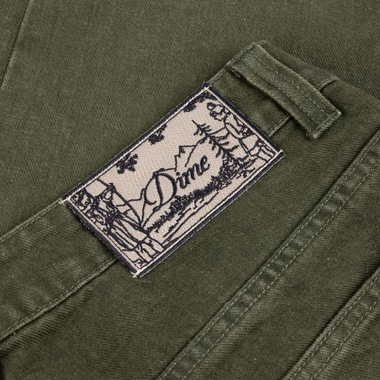 Relaxed Denim Pants