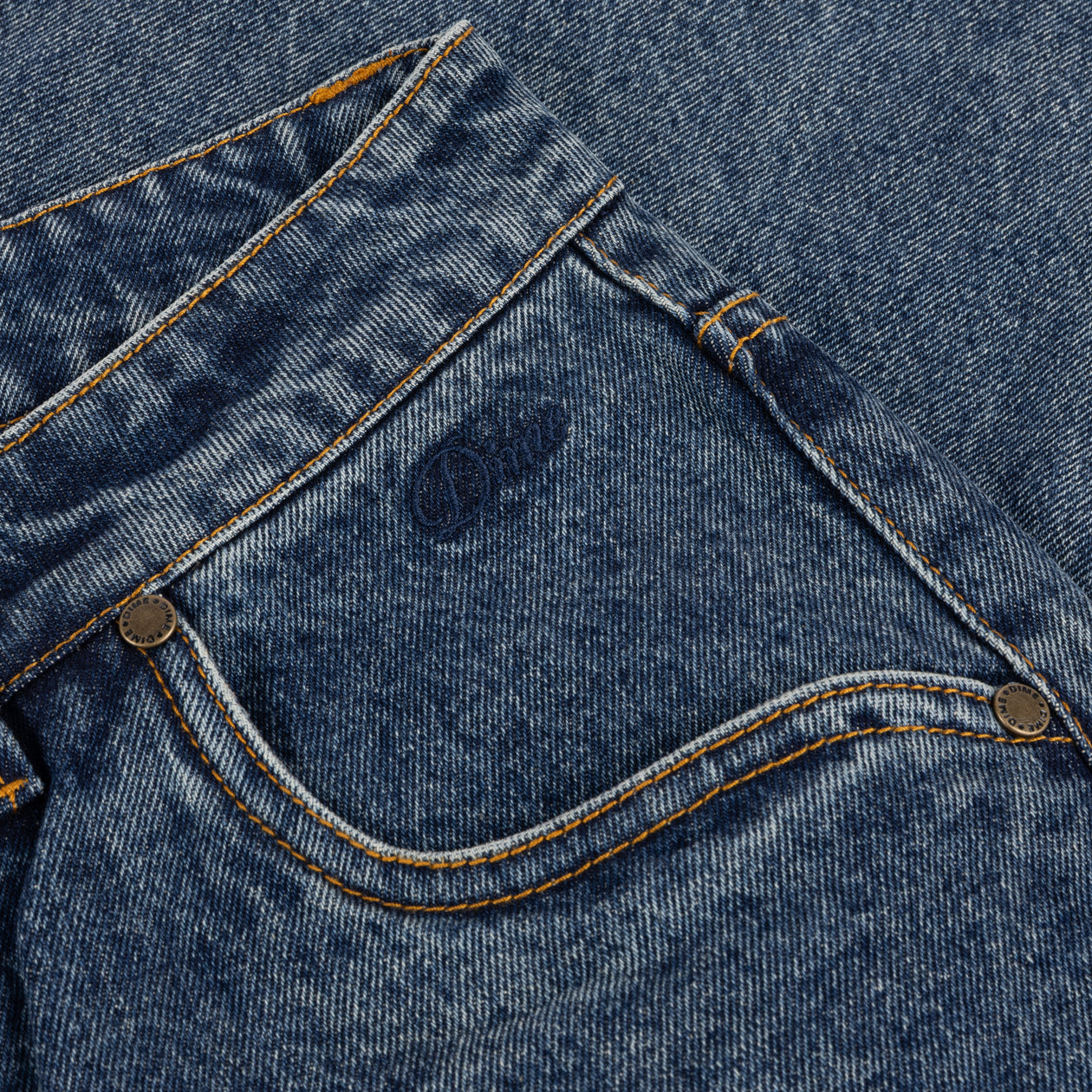 Relaxed Denim Pants