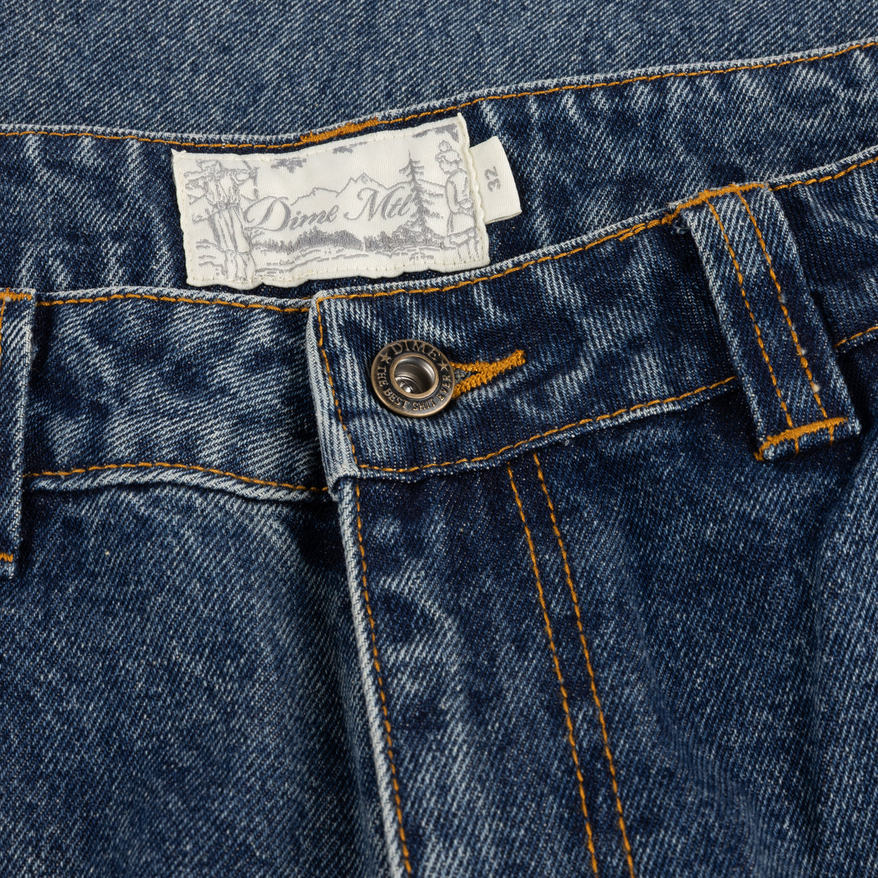 Relaxed Denim Pants