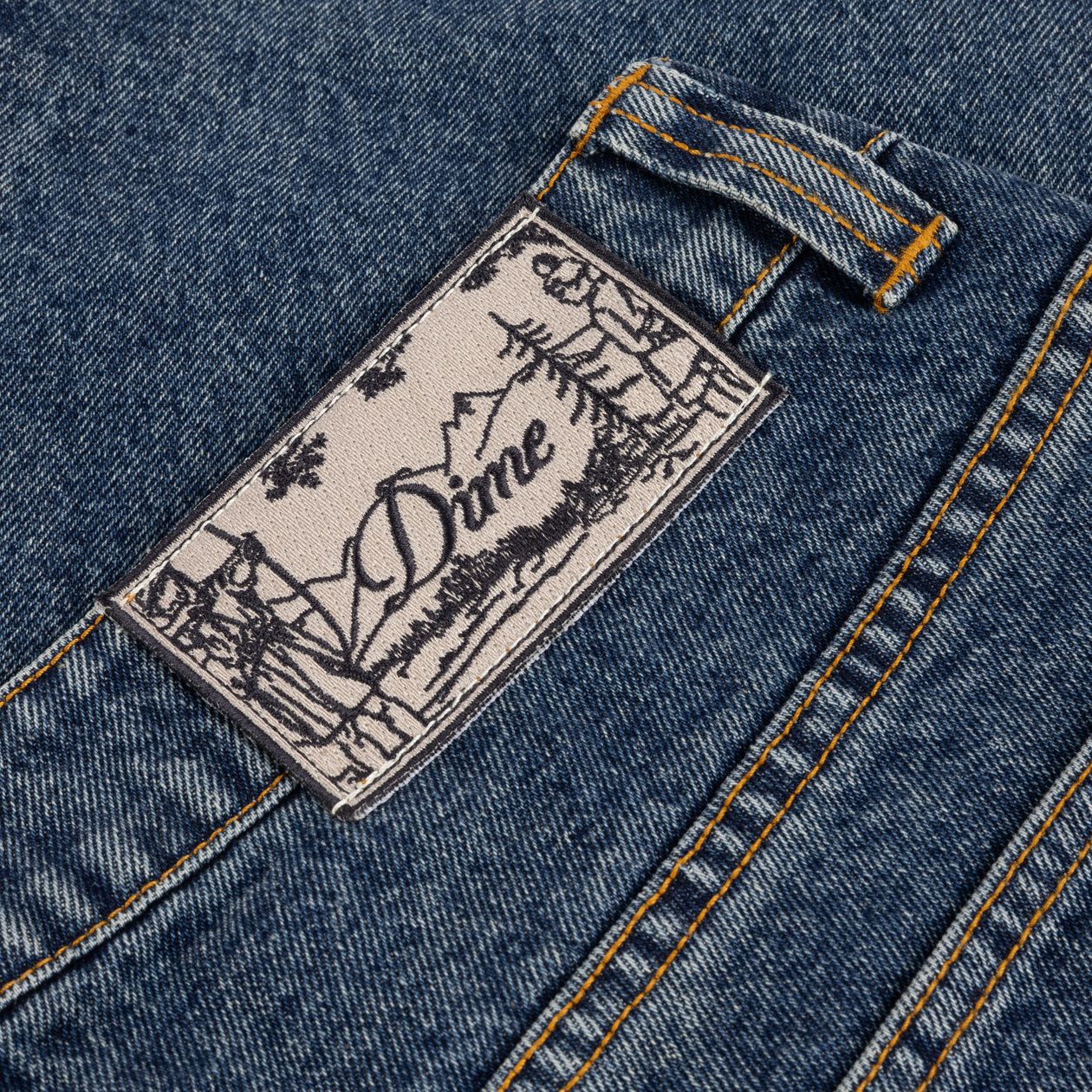 Relaxed Denim Pants