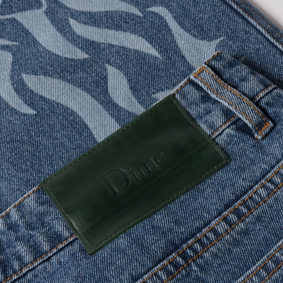 Flamepuzz Relaxed Denim Pants – Dime