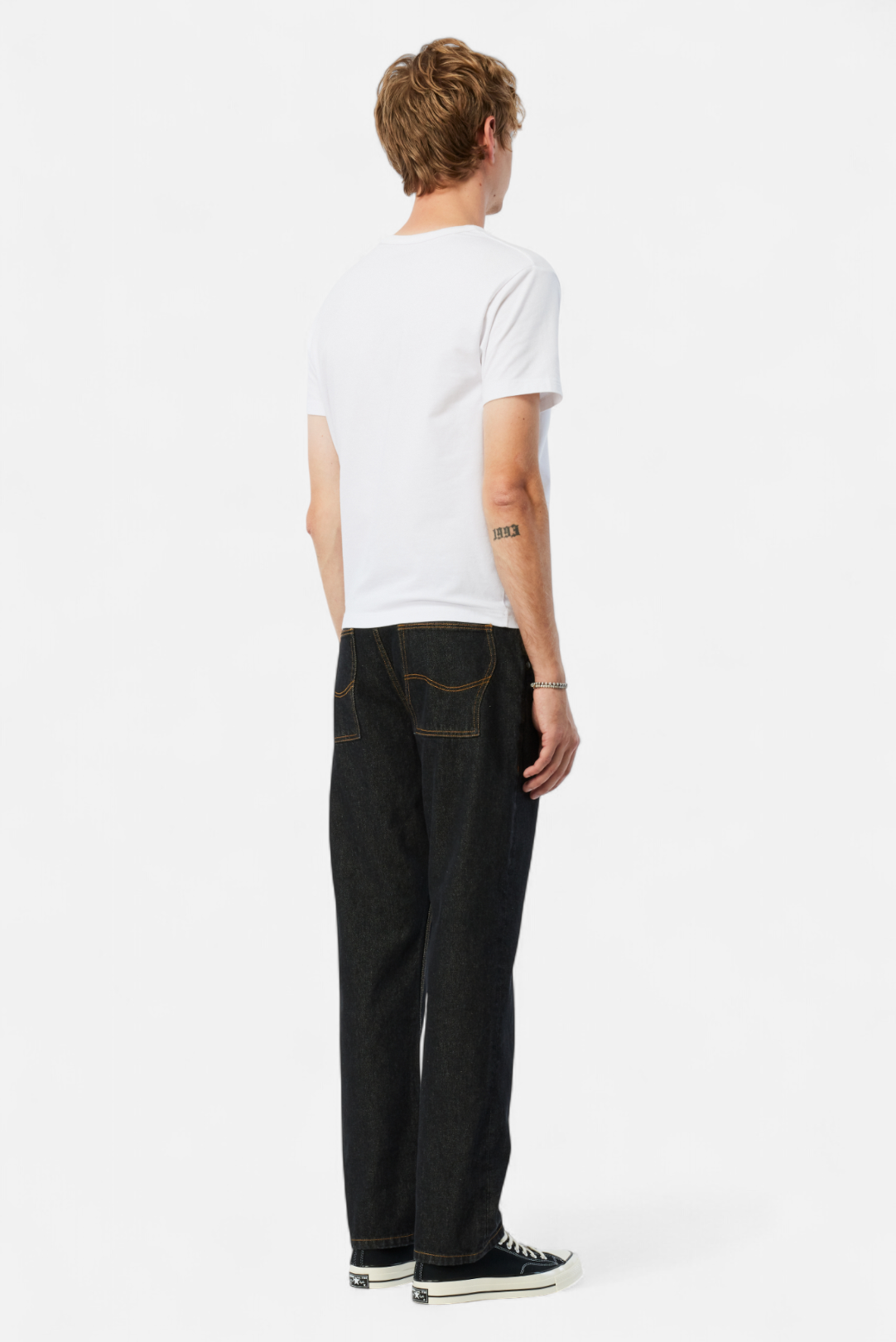 Straight Denim Pants