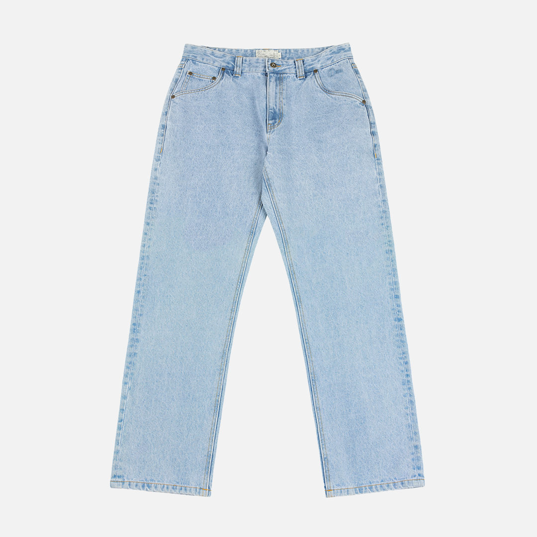 Straight Denim Pants