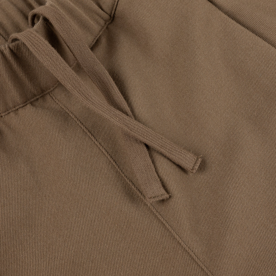 Pleated Twill Pants